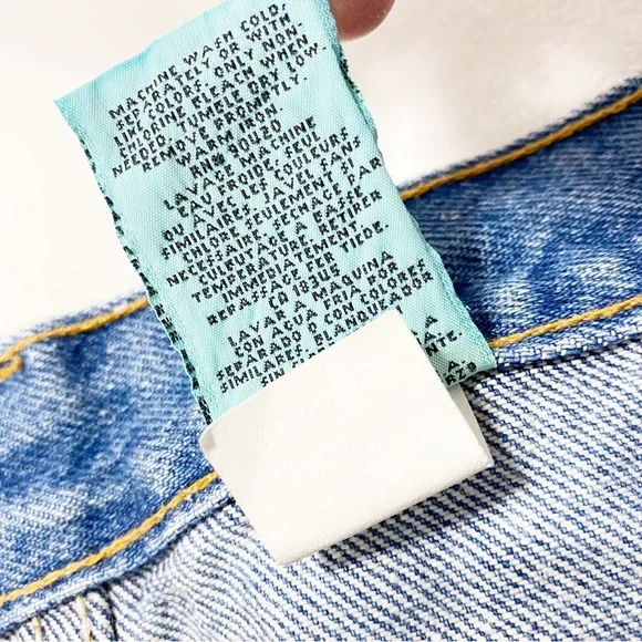 Vintage Gitano Medium Wash High Waist Mom Denim Jeans 16 - Picture 13 of 13